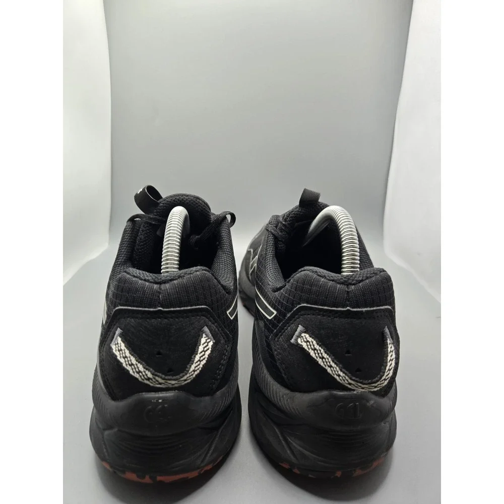 ASICS GEL-Venture 9 Trail Running Shoes Black Orange Men's Size 10 1011B967‎